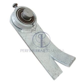 Bibel Mediano Galvanizado Con Balero para Portón Metalico