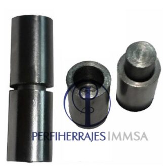 Bisagra Tubular Pulida Torneada 3/8"