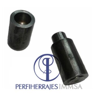 Bisagra Tubular Negra 3/8"