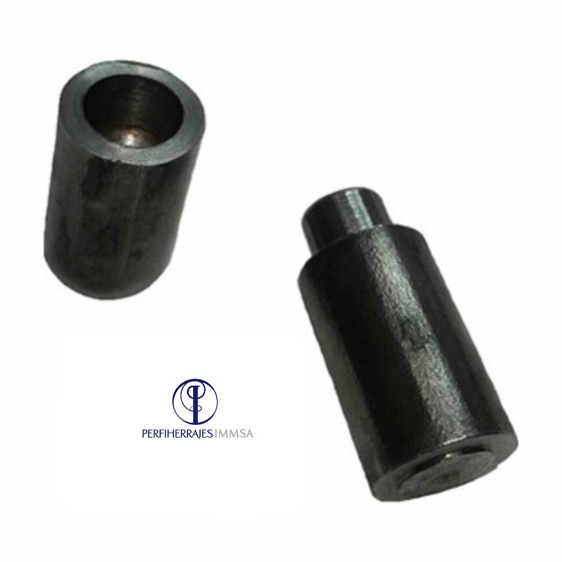 Bisagra Tubular Negra 1/2"