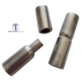 Bisagra Tubular Pulida Forjada 1 "