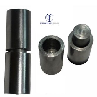 Bisagra Tubular Pulida Torneada 1"