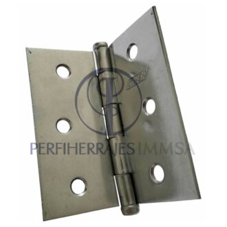 Bisagra De Libro De Acero Negra 3*3 Perno Suelto Sin Tornillos