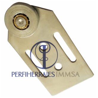 Carretilla Aerea Embalada Recta Galvanizada para puerta corrediza Mod. 10