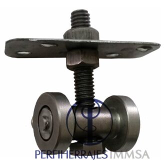 Carretilla Aerea Galvanizada para puerta corrediza Mod. 16.5 (2 Ruedas) #7000