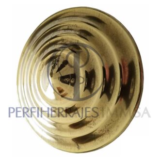 Chapeton De Laton Con Moldura  (1 1/2")