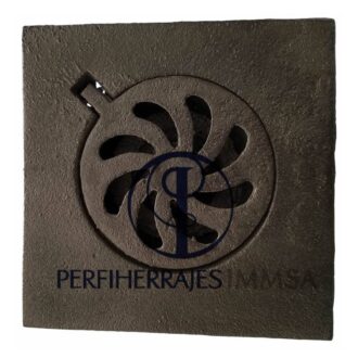 Coladera De Fierro Colado De 15 x 15 cms