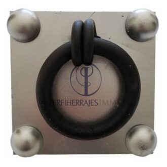 Tocapuerta con Placa Redondo 3/4" a 20 cms Grande