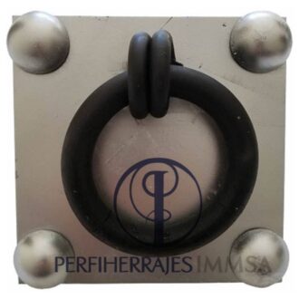 Tocapuerta Con Placa Chico De 1/2" (15 cms)
