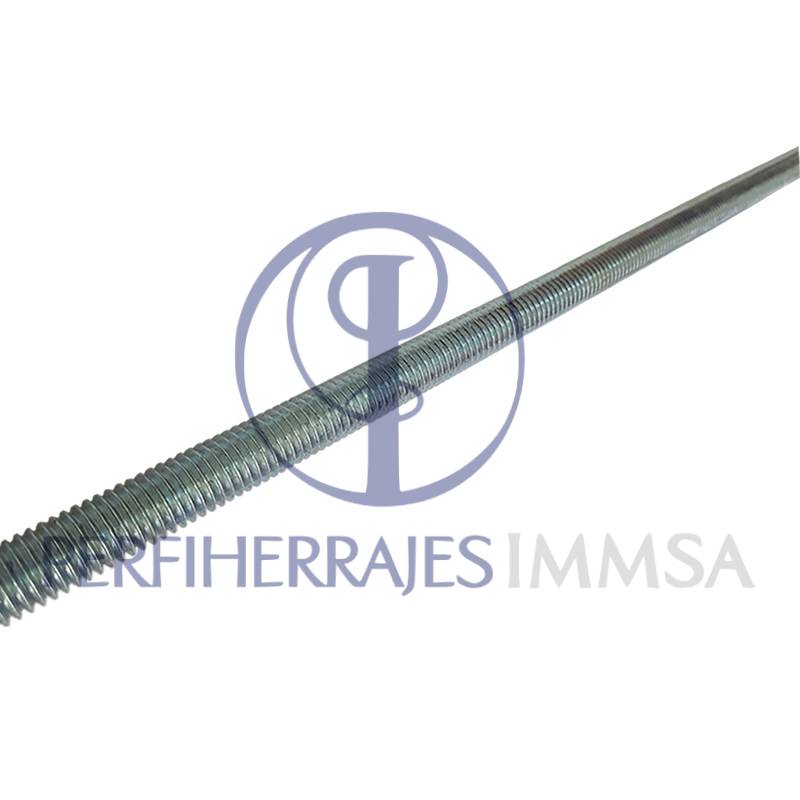 Varilla Roscada Galvanizada 4.8 mm (3/16)