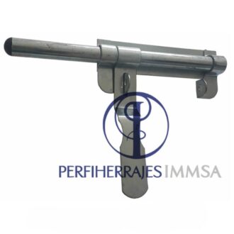 Cerrojo Para Porton Tipo Mauser Galvanizado De Tubo R-35   35 cms (#14)